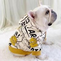 ราคา ชุดหมาเฟรนบลูด็อก French Bulldog ชุดฮู๊ดหมาเฟรน ลายการ์ตูนกาฟิว (53854859153)