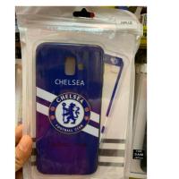 ราคา เคส Samsung J6plus ประกบหน้าหลังลาย เชลซี พร้อมฟิล์มกระจกกันแตกเต็มจอ ลายเดียวกับเคส (2257976386)