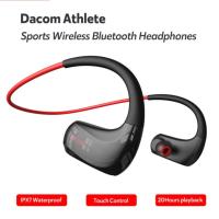 ราคา Dacom G93 Athlete หูฟังบลูทูธไร้สาย IPX7 เสียงเบสหนัก เล่นได้นาน 20 ชั่วโมง พร้อมไมโครโฟน กันน้ํา สําหรับเล่นกีฬา (17840973447)