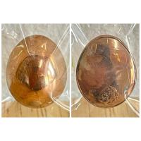 ราคา เบี้ยแก้จิ๋วหุ้มแผ่นเงินชุบสีนาค หลวงพ่อสืบ วัดสิงห์ เบี้ยแท้ ผ่านพิธีปลุกเสก (13199005094)