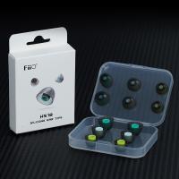 ราคา Fiio HS18 จุกหูฟังซิลิโคน หนา 0.4 มม. (6 คู่) สําหรับหูฟัง FH7S FH7 FD5 FH9 (22465573908)