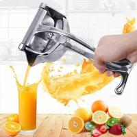 ราคา C Manual Juice Squeezer Portable Aluminum Alloy Hand Pressure Juicer Pomegranate Orange Lemon Sugar (47653217604)
