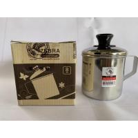 ราคา Zebra กระป๋องน้ำดื่ม มีฝาปิด สแตนเลส ตราหัวม้าลาย ขนาด 8 ซม. (4273335150)