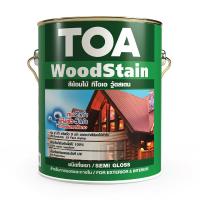 ราคา TOA สีย้อมไม้ กึ่งเงา WoodStain #S99 Clear SemiGloss (กล) (26901628566)
