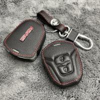 ราคา เคสกุญแจรีโมท ISUZU all new D-max 2020 (กุญแจเสียบ) / ออนิว ดีเม็ก / mu-7 / mu-x ซองหนังแท้ ซองหนังใส่กุญแจ (โลโก้โลหะ) (15005087490)
