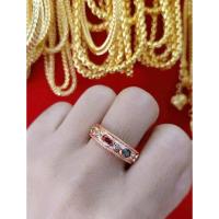 ราคา แหวนเรียบๆนพเก้าเศษนาคแท้ ผู้ชาย ผู้หญิง (48010857035)