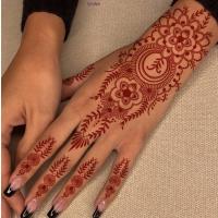 ราคา สติ๊กเกอร์รอยสัก LYNDON Henna, สติ๊กเกอร์สําเร็จรูปดอกไม้สี Maroon, สไตล์ชาติพันธุ์ที่สมจริง, การออกแบบ Mehndi กันน้ํารอยสักมือวันหยุดฤดูร้อน (45060330285)