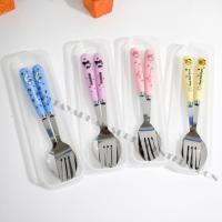 ราคา ช้อน ส้อม ด้ามลายการ์ตูน พร้อม กล่องใส (21690914622)
