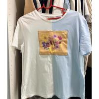 ราคา lyn around เสื้อยืดสีทูโทน (52257897067)