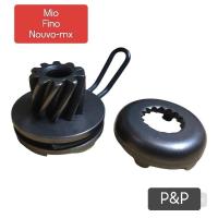 ราคา เฟืองสตาร์ท 7 ฟัน+ฐาน เฟืองสตาร์ทเท้า Mio,Fino,Nouvo-mx อย่างดี (29905741036)