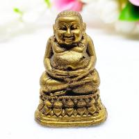 ราคา พระสังกัจจายน์ประทับฐานบัว หลวงพ่อกวย วัดบ้านแค บูชาเสริมเมตตาโชคลาภอำนาจบารมี เนื้อทองเหลือง ประมาณ3ซม. (17466969210)