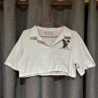 ราคา [ ELITE ] เสื้อครอป คอปก มิกกี้เมาส์ อก 40 มือสอง (24945743501)