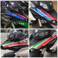 ราคา High Guality Motorcycle Headlight Fairing Stickers Decals Emblems For Benelli TRK502 TRK 502 TRK502 (41326857948)