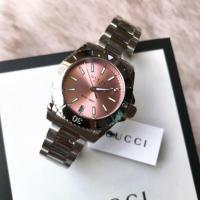 ราคา GUCCI Dive Medium Pink Dial Stainless Steel Ladies Watch (1922211104)
