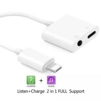 ราคา อะแดปเตอร์แจ็คชาร์จหูฟัง 3.5 มม. และตัวแยกเสียง AUX 3.5 มม. สําหรับ i-Phone 12 11 XS XR X 8 7 SE Ipad (25000910517)