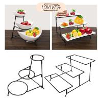 ราคา LOVIVER ขาตั้งจานชั้นวางถาดเสิร์ฟชั้นวาง 3 ชั้นสําหรับจานคัพเค้กจานจานผลไม้ (41923710544)