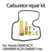 ราคา For Honda CB400 CBR400RR CB400SF CBR400 CB CBR 400 RR NC 29 NC 31 SF 400RR 400SF Carburetor repair (46755008203)