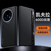 ราคา SULADA Business Kevlar Pattern Feeling Leather Cover For Vivo X Fold5 With Magnetic Ring Case (29339147208)