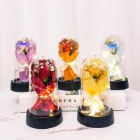 ราคา ช่อดอกกุหลาบ มีไฟLED ดอกกุหลาบเรืองแสง ดอกไม้ชั่วนิรันดร์ ดอกไม้สบู่ ของขวัญวันเกิด ของขวัญสำหรับแฟนสาว R2032 (40580685686)