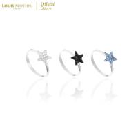ราคา Louis Montini (Jewelry) Sterling Silver 925 Ring แหวนเงินแท้ 92.5% แหวนผู้หญิง รูปดาว LJRG17 (21868147386)