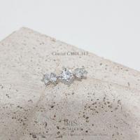 ราคา [Iris Jewellery] - CMDL343 Ring - 925 Sterling Silver Plated 18K White Gold (57252972089)
