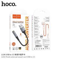 ราคา Hoco LS36 USB/Type-C to 3.5mm audio conveter อุปกรณ์แปลง สายแปลง ช่อง USB/Type-C ให้รองรับตัวแปลงหูฟัง 3.5mm มีตัวเลือก (28439687830)