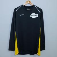 ราคา เสื้อยืดแขนยาว Nike Dri-Fit: LA Lakers (ผ้ากีฬา)มือสองของแท้ (53112643732)