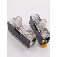 ราคา ฐานฟิวส์ยึดรางนีออนรุ่น FS-10 ที่มาพร้อมฟิวส์หลอดแก้ว 10A รุ่น: FS-10 หรือ FS-101 ฐานฟิวส์ยึดราง ขนาด 1P (1 เสา) (51761238175)