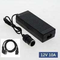 ราคา 220V to 12V 10A Car Power Adapter Lighter Converter Power Convert AC Adapter for Car Air pump/Vacuum cleaner (27940898318)