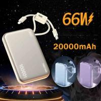ราคา 20000mAh Power Bank สร้างขึ้นในสาย 66W Fast Charging ภายนอกแบตเตอรี่ CCC 3C Power Bank สําหรับ Samsung iPhone (48512375401)