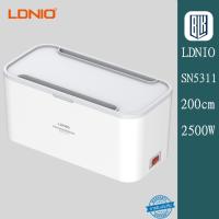 ราคา ของแท้100% LDNIO SN5311 ปลั๊กไฟ กล่องปลั๊กพ่วง Power Strip Management 5 Port & 3USB กล่องปลั๊กพ่วง รางปลั๊กไฟ (11048557593)