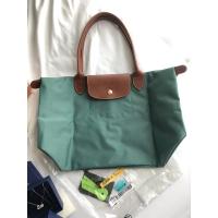 ราคา Used like very new Longchamp S Long สีเขียวCypress แท้ (19871936889)