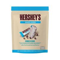 ราคา เฮอร์ชีส์ ไวท์ช็อกโกแลตผสมคุกกี้ Hershey's White Chocolate Cookies 153g. (52809531387)