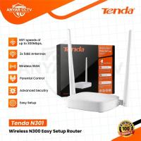 ราคา TENDA N301 เราเตอร์ไร้สาย N300 ติดตั้งง่าย (51453254860)
