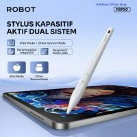 ราคา ROBOT RSP20 Active Capacitive Stylus Pen ระบบคู่สําหรับ iPhone iPad Android Windows Original (45807550564)