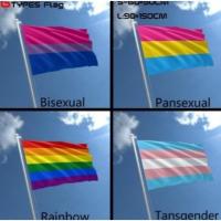 ราคา ธงเรนโบว์ Rainbow Flag ธงสายรุ้ง LGBT LGBTQ เลสเบียน เกย์ ไบเซ็กชวล ทรานส์เจนเดอร์ ขนาด 150x90cm Bisexual Transgender Pa (8069988072)