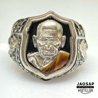 ราคา แหวนหลวงพ่อเงิน ช้างคู่ทวิกุญชร (10550576033)