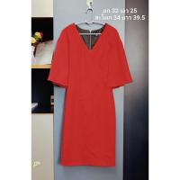ราคา ส่งต่อ เดรสสีแดงป้าย Arista (27158391868)