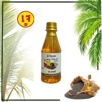 ราคา น้ำมันงาดำ "ไม่ใช้งาคั่ว" สกัดเย็นแท้ 100% เจ-เทส 250 ml.J-Taste 100% Cold pressed Black Sesame Oil (6929447293)