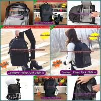 ราคา Lowepro Video Pack 350AW กระเป๋ากล้องถ่ายรูป สะพายหลังแนว Backpackใส่โน้ตบุ้คและขาตั้งกล้องได้ (7051710199)