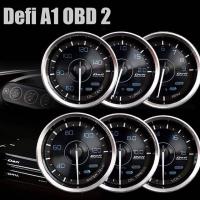 ราคา สินค้าขายดี Defi ดิฟฟี่ A1 OBD2 ชุด 6 ตัว มีกล่องรีโมท. เกจ+กล่องคอนโทรล+รีโมท+อุปกรณ์การติดตั้ง สำหรับรถยนต์ทุกรุ่น (27773176938)