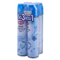 ราคา เอโร่ สเปรย์ปรับอากาศ กลิ่นคลีนแอนด์เฟรช 300 มล. X 3+1 (45761333440)