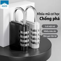 ราคา 3/4 รหัส Digital Lock ล็อคกระเป๋าเดินทางกันขโมย ล็อครหัสโลหะผสมสแตนเลส ไม่ต้องกุญแจ ความปลอดภัยป้องกันการโจรกรรม (47056546877)