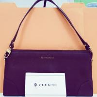 ราคา กระเป๋า Veraparis สี Burgundy รุ่น Millie ไม่มีสายยาว (1328035810)