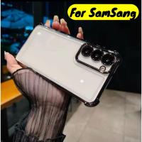 ราคา เคสกันกระแทกขอบสี For Samsung S25FE เคสกันรอยเลนส์กล้อง กันกระแทก ซิลิโคน ขอบนิ่มหลังใส ดีไซน์ใหม่ พร้อมส่ง (41769151054)