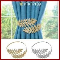 ราคา PTKFPT09 ผ้าผูกม่านโลหะ,คลิปหัวเข็มขัดปรับคลิปผ้าม่านผูกผู้ถือ,แฟชั่นรูปใบไม้สไตล์วินเทจผ้าม่านตะขอดึงตกแต่งบ้าน (55112441502)
