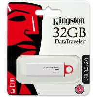ราคา Kingston แฟลชไดร์ฟ DTIG4 DataTraveler G4 USB 3.0 32GB (Red) (153058029)