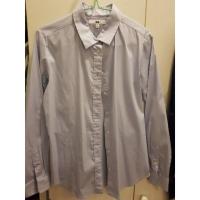 ราคา Uniqlo เสื้อเชิ้ต สีฟ้าเทา size M (843829188)
