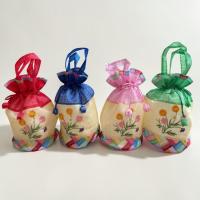 ราคา พรีเมี่ยมเกาหลีแบบดั้งเดิม Ramie (Moshi) กระเป๋ากระเป๋า - ปักดอกไม้สองด้าน (44656496176)