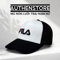 ราคา หมวกเบสบอล Fi.la สีขาวผสมตาข่ายสีดํา สินค้า surplus เต็มกล่อง คุณภาพสูง ใส่ได้ทั้งชายและหญิง ฟรีไซส์ (56261654730)